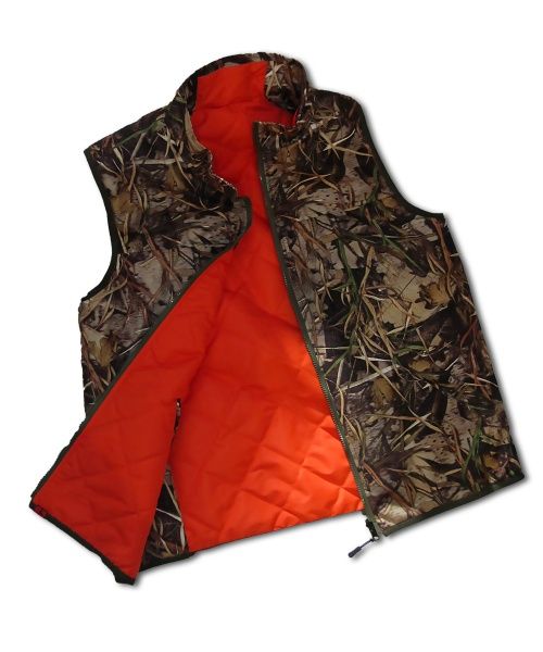 Жилет для рыбалки и охоты 1991 ТМ двусторонний 50/3 34123-09-03-50-3 L дуб