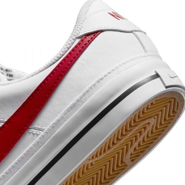 Кроссовки Nike Court Legacy DA5380-105 р.US 4Y красно-белый