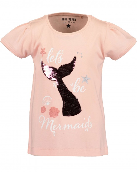Футболка для девочек Blue Seven р.110 пудровый 702245 X_216_р.110 