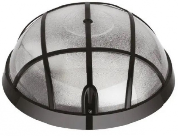 Світильник адміністративний HOROZ ELECTRIC Акуа Опак IP54 чорний 400-001-113 