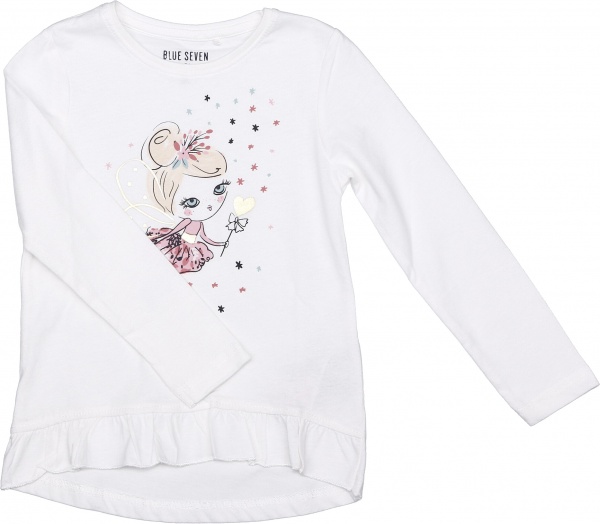 Реглан для дівчинки Blue Seven Фея р.122 білий 750694 X * 98 