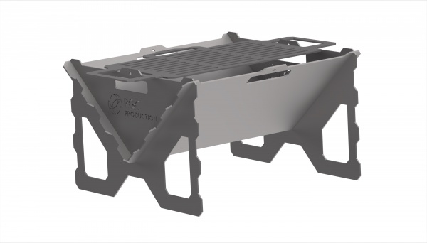 Мангал RGC Production разборный 530х400х260