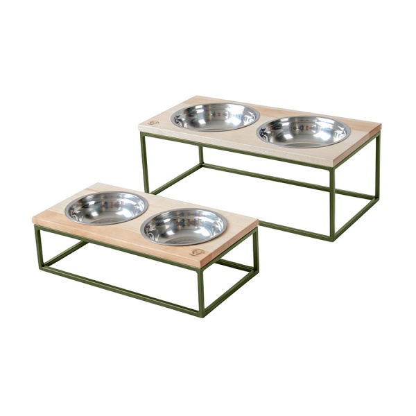 Миска подвійна 10 центів для Джека №4 M 2х800 мл хакі