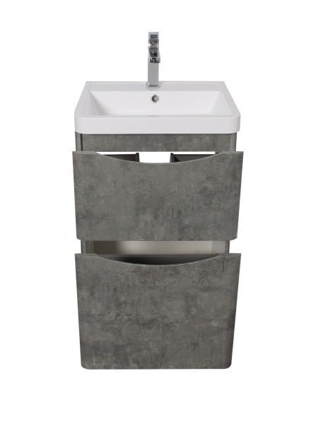 Тумба напольная Aqua Rodos Vista 50 cерый мрамор