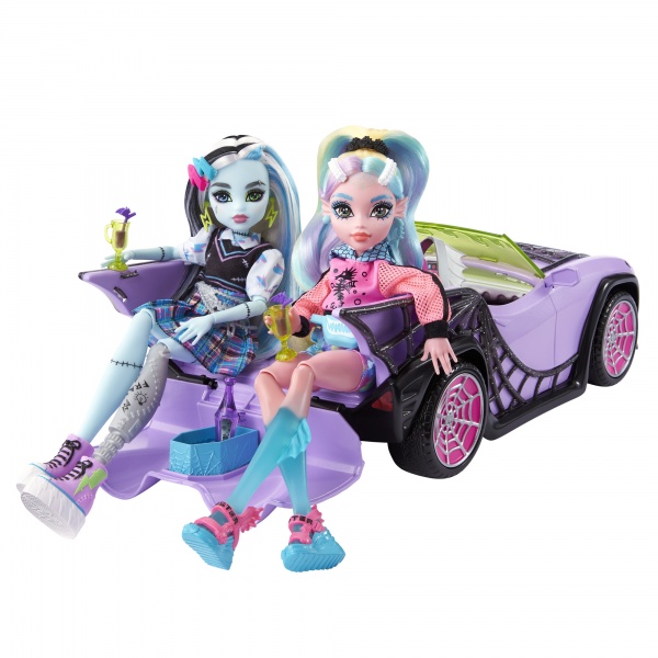 Машинка Monster High Монстро-мобіль HHK63