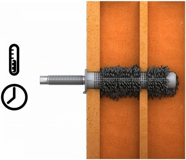Втулка пластикова 12х50 мм