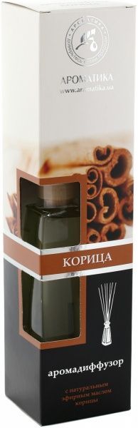 Аромадифузор для дому Ароматика Кориця 100 мл 