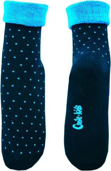 Шкарпетки дитячі Conte-Kids SOF-TIKI 6С-19СП (махрові з відворотом) 227 р.20 темно-синій-бирюза 