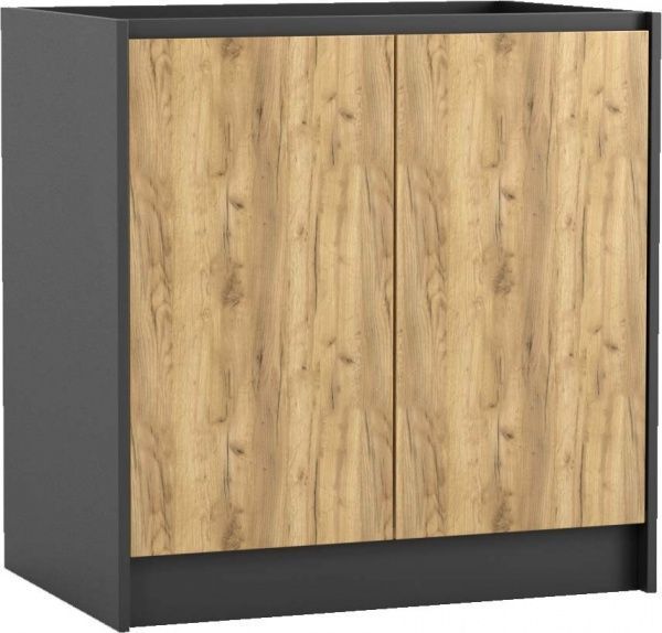 Тумба нижняя под мойку МС Идея КРАФТ НМУ 80/82/525 универсальная крафт золотой Грейд