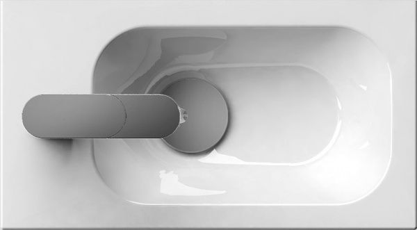 Умывальник Ravak Chrome 400 L Xjgl1100000