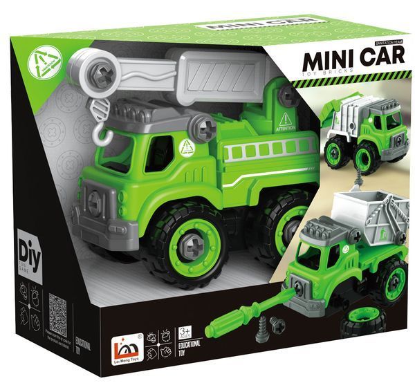 Машинка DIY Spatial Creativity Зелений кран CJ-1614185