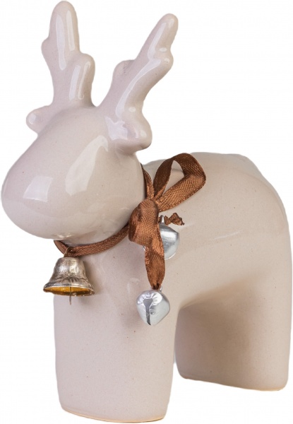 Статуетка Олень бежевий 1407-14 12x5,5x14 Eterna