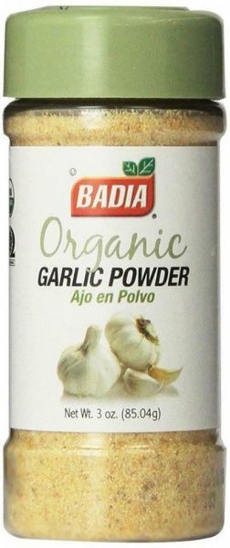 Приправа BADIA Часник мелений Органік 85,04 г