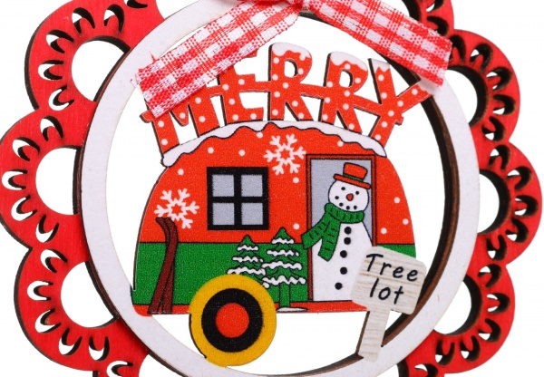 Декоративная подвеска Круг 10,5x10,5 см 6014-103