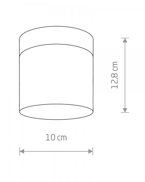 Світильник точковий Nowodvorski Cayo 40 Вт G9 чорний 8055 