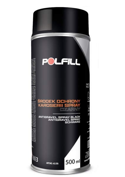 Антигравий Polfill черный 500 мл 