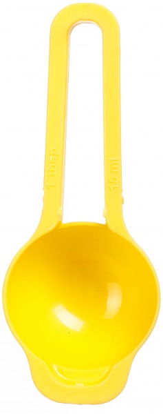 Набор мерных ложек пластик цветные 6 шт