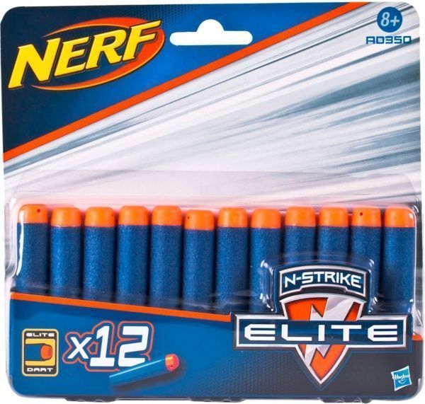Набор стрел Hasbro для бластеров Nerf Elite 12 шт. A0350