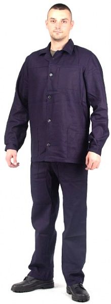 Костюм робочий Стандарт (п'ятикарманник) р. 56-58 синій
