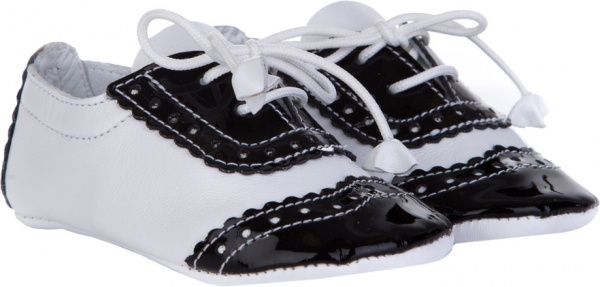 Пінетки дитячі MIRACLE 0-0-17-1 18 чорно-білий 