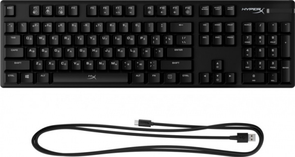 Клавіатура ігрова HyperX Alloy Origins (HX-KB6RDX-RU) black 