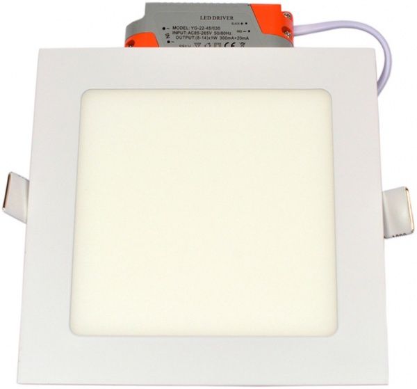 Светильник встраиваемый (Downlight) Точка Света LED 14 Вт 3000 К белый 