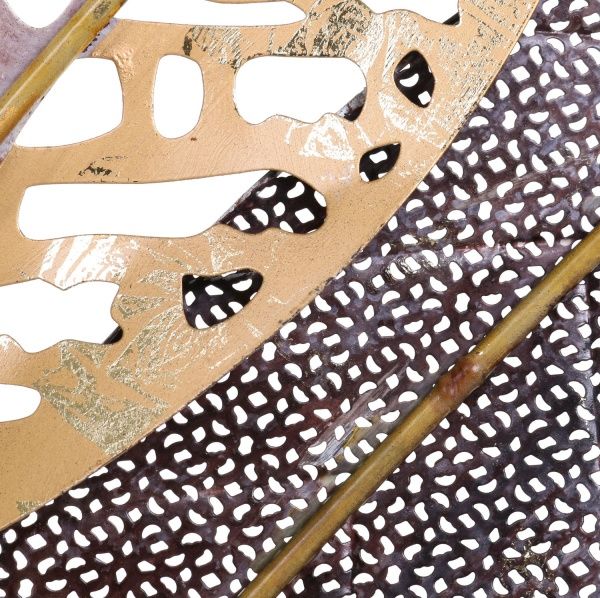 Декор настенный Lili 50,2x50,2 см золотистый 