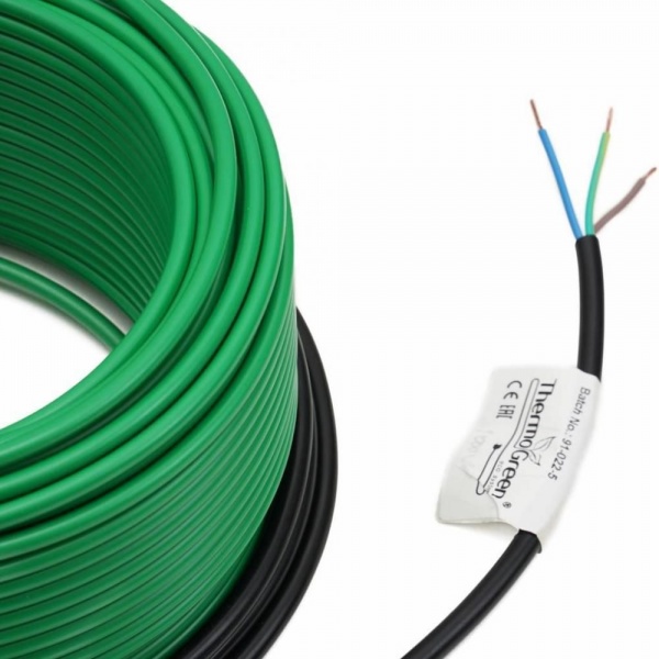 Нагревательный кабель Thermogreen TGCT110 2200W 110 м