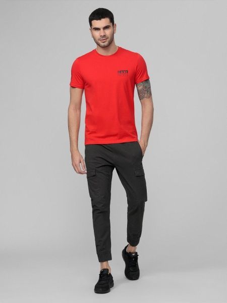 Футболка 4F D4L21-TSM205-62S р.S темно-красный