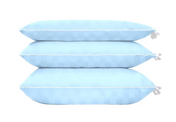 Подушка хлопковая 1292 Valentino Hand Made мягкая 50х70 см (2200001538078) MirSon 50x70 голубой