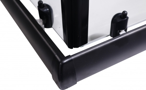 Душевое ограждение ScandiSPA Scadi Black 90х90х195 см 8126E