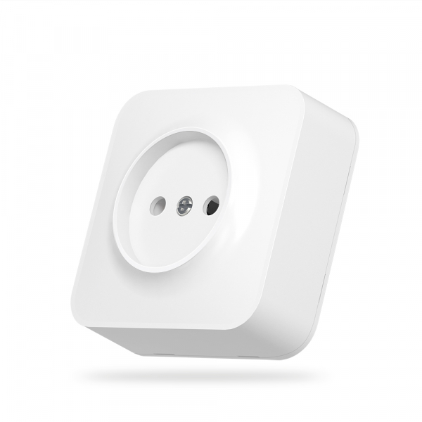 Розетка побутова без заземлення Videx Binera IP20 білий VF-BNS21-W