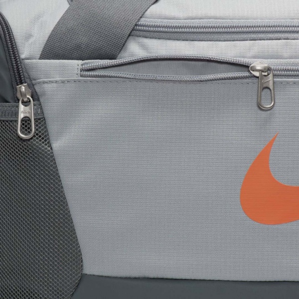 Спортивная сумка Nike Brasilia 9.5 DM3976-077 41 л серый 