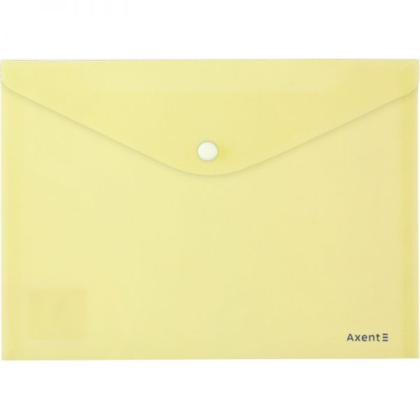 Папка-конверт Pastelini А5 желтая 43832 Axent