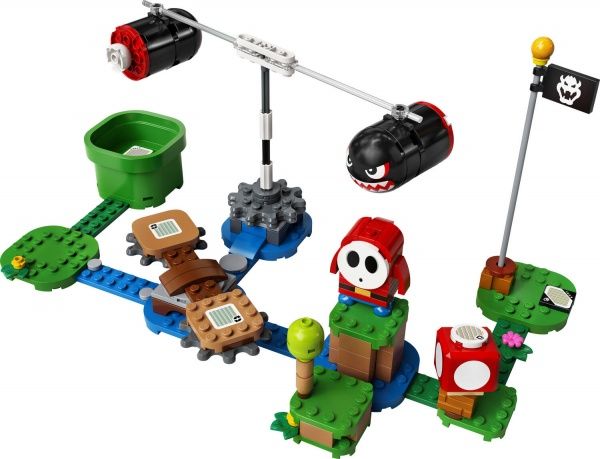 Конструктор LEGO Super Mario Огневой налет Билла-банзай. Дополнительный набор 71366