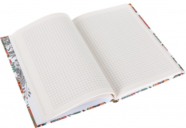 Блокнот 143х210 мм 80 арк лінія Soft-touch БК310 Фреш