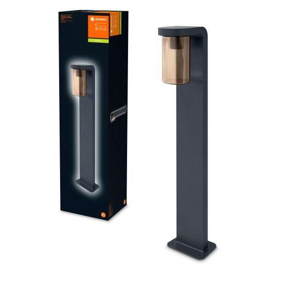 Светильник парковый Ledvance Endura Classic Cascade (80 см янтарь) E27 IP44 темно-серый 