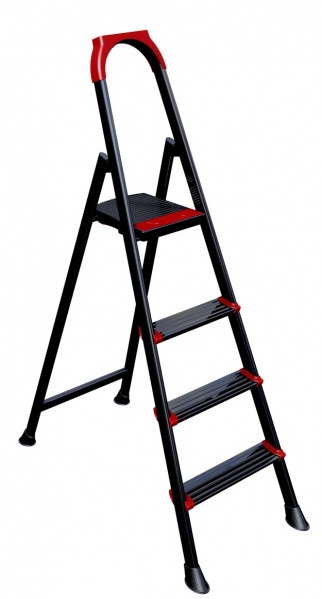 Драбина-стрем’янка Baulich сталева EXPERT 4 сходинки