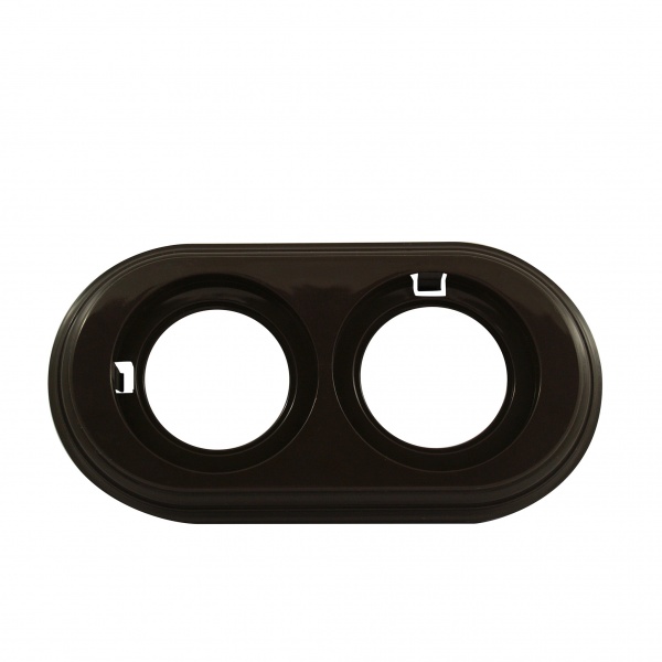 Рамка двомісна Bironi універсальна коричневий BF1-620-22