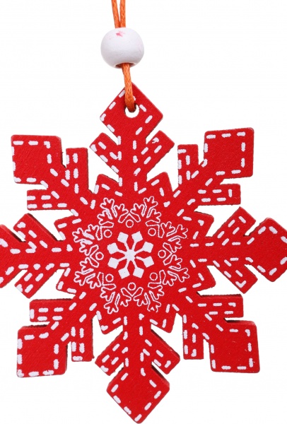 Декоративная подвеска Новогодняя 6 см в ассортименте 6014-33