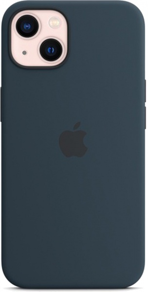 Чохол-накладка Apple Silicone Case with MagSafe для Apple iPhone 13 abyss blue (MM293ZE/A)