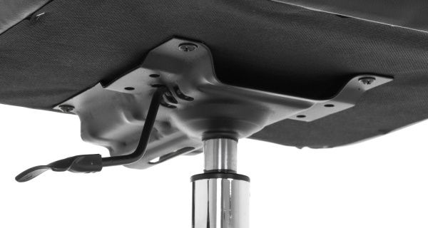 Крісло Nowy Styl Ralph GTS Chrome CH ECO-30 чорний 