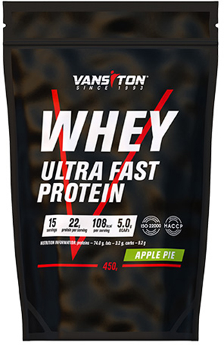 Протеин Vansiton Ультра-Про Яблочный пирог 450 г 