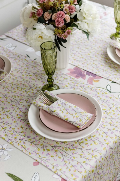 Раннер Веточки 40x140 см Прованс 