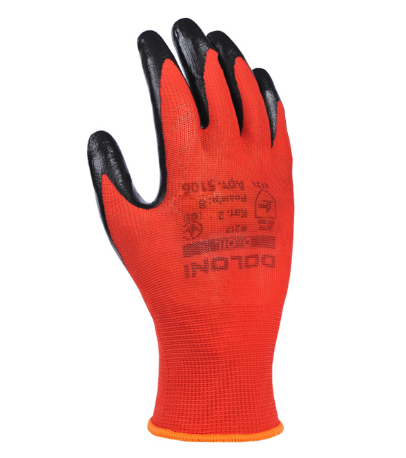 Перчатки Doloni с покрытием нитрил XL (10) 5106