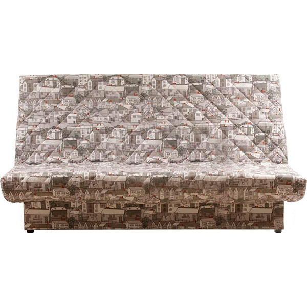 Диван прямий AMF Art Metal Furniture Ньюс з 2 подушками бежево-сірий 1930x950x950 мм