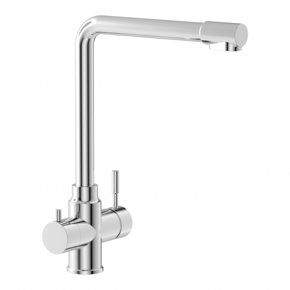 Смеситель для кухни Imprese ARGO-S f03409016JC, с подключением для питьевой воды, хром