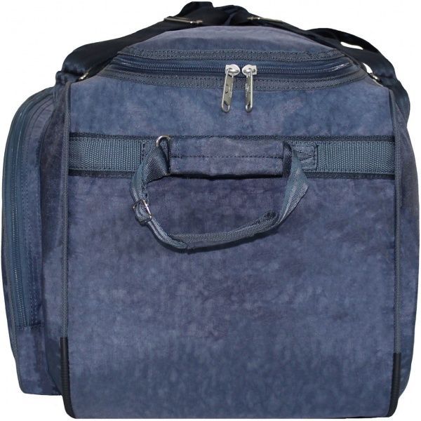 Сумка дорожная на колесах Bagland 36470 68 л синий Мілан 