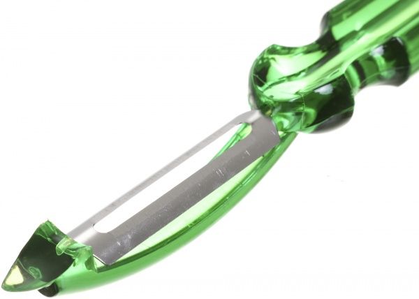 Овочечистка вертикальна, зелена UP! (Underprice)