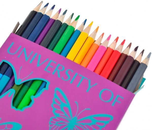 Карандаши цветные Oxford Butterflies 18/36 цветов YES